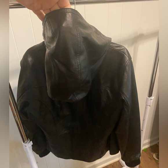 Wilsons Leather Maxima Women’s hooded jacket. Size Large - Picture 7 of 7